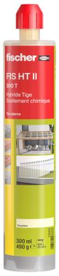 Résine hybride tige HT II ton pierre 300 ml FISCHER