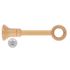 Support à oeil recoupable en bois diam 28 mm Finition Hêtre  - MOBOIS