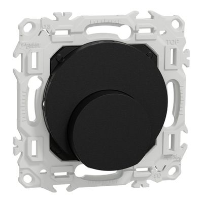 Sortie de câble ajustable Odace 2025 noir - SCHNEIDER ELECTRIC