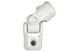 Genouillère entrainement diamètre 12 mm et tringle diamètre 12 mm acier blanc