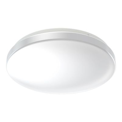 Plafonnier salle de bains LED avec capteur sonore blanc IP44 1800 lumens lumière du jour - LEDVANCE