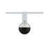 Spot sur rail blanc/ métal 20W E27 SOCKET URAIL PAULMANN