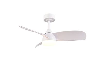 Ventilateur de plafond avec lumière LED + télécommande Blanc Ø90cm - Helsinki REALITY