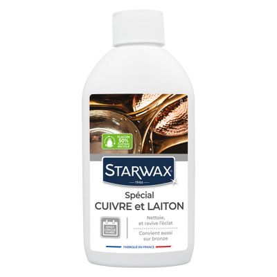 Nettoyant cuivre laiton bronze 250ml STARWAX