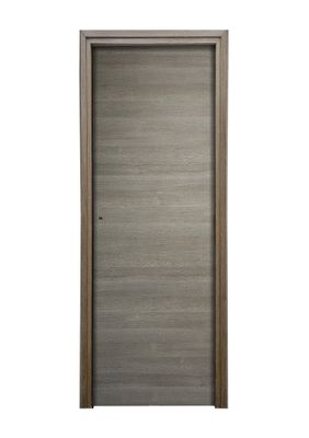 Bloc-porte fin de chantier postformé H.204 x 83 cm décor mélaminé ORME poussant droit - SMIS