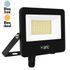Projecteur extérieur LED Wink 2 noir IP65 5500 lumens blanc variable CCT - ARIC