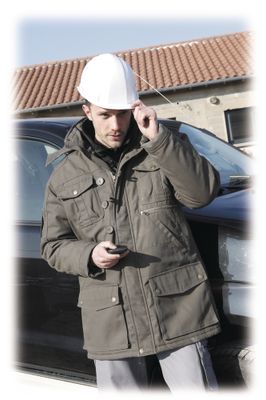 Casque de protection blanc AUBOUEIX