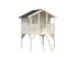 Cabane de jeux pour enfant sur pilotis Toby en bois naturel - 4,6 m², Livraison à domicile incluse - PALMAKO