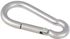 Mousqueton inox pour voile d'ombrage JARDILINE