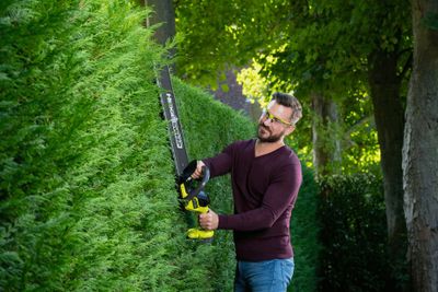 Taille-haie à batterie 18 V lame 55 cm RY18HT55A-0 RYOBI