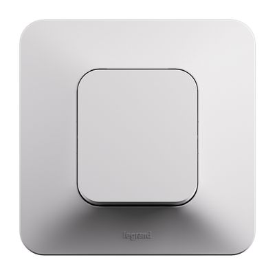 Interrupteur va-et-vient encastrable 10A complet Blanc - Neptune LEGRAND