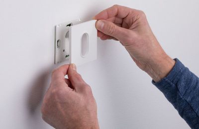 Spot LED encastrable mural avec détecteur de mouvement crépusculaire carré blanc- PAULMANN
