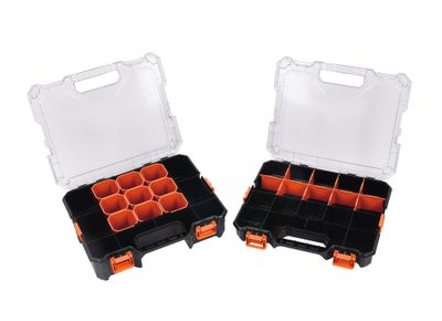 Boîtes de rangement clipsable par 2 - TACTIX