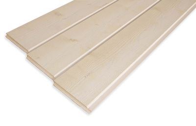 Lambris sapin brut blanchi choix AB - 12 x 135 x 2050 mm - HENRY TIMBER