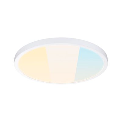 Plafonnier LED Ø 40cm Alya blanc 3960 lumens blanc variable CCT - PAULMANN