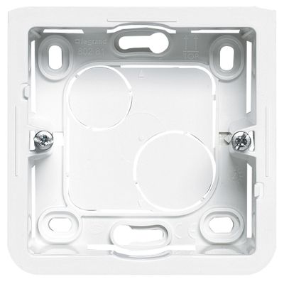 Cadre profondeur 40mm 2 modules blanc Mosaic LEGRAND