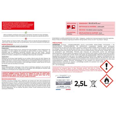 Saturateur conditions extremes 2,5 L incolore - STARWAX