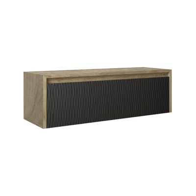 Meuble de salle de bains Iris dune noir 100 cm