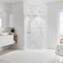 Panneau mural de douche 100x255 cm marbre de carrare DécoDesign Softtouch - SCHULTE
