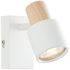 Spot mural GU10 10W blanc - Pini BRILLIANT