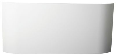 Radiateur à inertie sèche OVIDO 1500W blanc horizontal - QLIMA