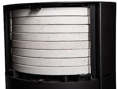 Poêle à bois 8 kW ADURO 9,7 LUX 7 étoiles flammes vertes, Livraison à domicile incluse - ADURO