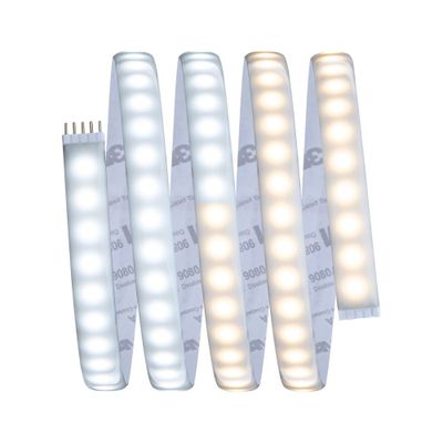 Ruban LED 1,5m prêt à l'emploi blanc dynamique IP44 17W 24V MAXLED 1000 PAULMANN