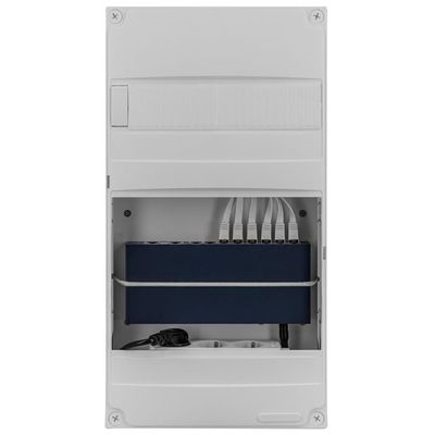 Coffret de communication grade 3 TV équipé 8 prises RJ45 et switch gigabit 10 ports - Start L connect BATILEC