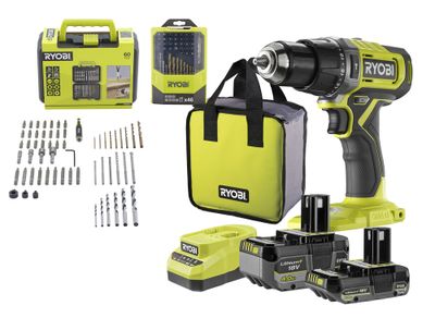 Perceuse à percussion sans fil 18 V ONE+ RPD18-2C42SA106L (2 batteries + accessoires) - RYOBI