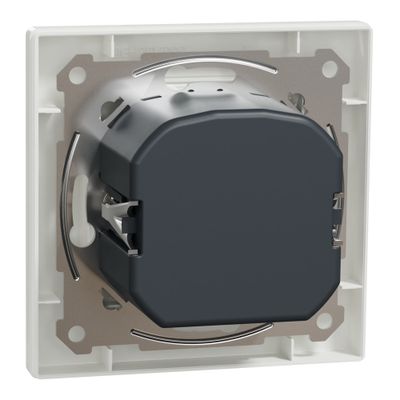 Variateur de lumière Asfora rotatif blanc - SCHNEIDER ELECTRIC