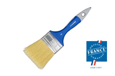 Pinceau plat bi-matière toute peinture largeur 60mm SAVY