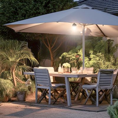 Lanterne à suspendre solaire/USB LED noir IP44 250 lumens Lumière du jour - XANLITE