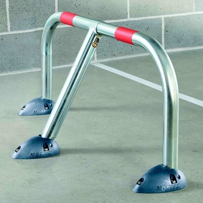 Barrière de parking design serrure clé triangle pompier MOTTEZ