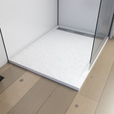 Receveur de douche 90x120 cm acrylique blanc Pedra - AURLANE