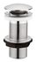 Bonde de lavabo clic-clac sans trop-plein chrome 100 mm ROUSSEAU SANITAIRE