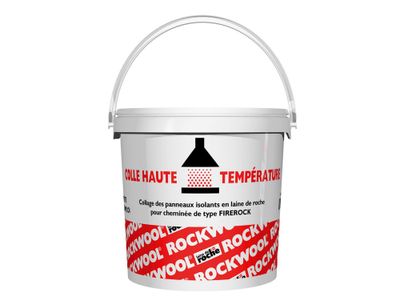 Colle haute température FIREROCK 10 kg ROCKWOOL