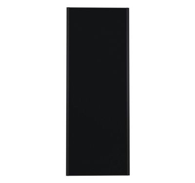 Porte de placard Noir Profil noir H 248,5 x L 92,2 cm YNGENIO