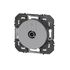 Prise TV simple aluminium Dooxie LEGRAND