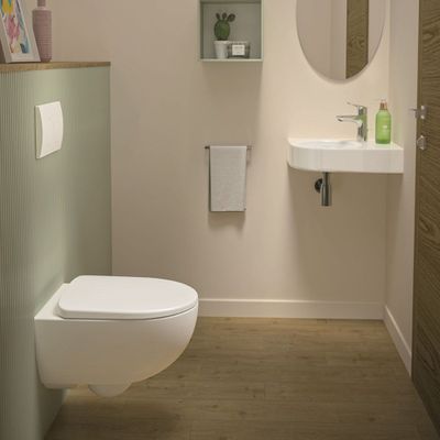 Pack WC suspendu sans bride G-500 Design Compact V2 - GEBERIT