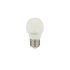 Ampoule LED sphérique E27 opaque 5W = 470 lumens blanc chaud - XANLITE
