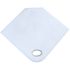 Dalle pour pieds de parasol 49 x 49 x 5,3 cm Blanc - FABEMI