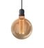 Ampoule LED G125 Hologramme globe verre ambré 4 W = 200 Lumens blanc chaud XANLITE