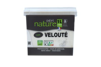 Peinture naturelle murale Ivoire velours 1 L - DEFI NATURE