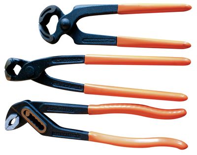 Jeu de 3 pinces gainées assorties - JP OUTILLAGE