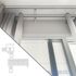 Jeu de poulies standard en PVC pour rail 24 x 16 mm Finition Blanc - MOBOIS
