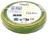 Fil HO7V-U 1 x 2,5 mm² 5 m vert et jaune