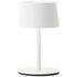 Lampe à poser extérieur rechargeable LED Jona blanc IP44 170 lumens blanc chaud - BRILLIANT
