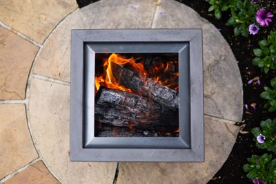 Brasero de cuisson sans fumée Z1 graphite avec grille acier ARTISS