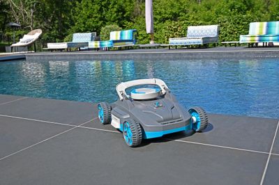 Robot aspirateur piscine rechargeable platine 200 - nettoyage fond plat - 20 m² BESTWAY