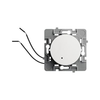 Bouton poussoir avec témoin lumineux blanc Casual Evo - DEBFLEX